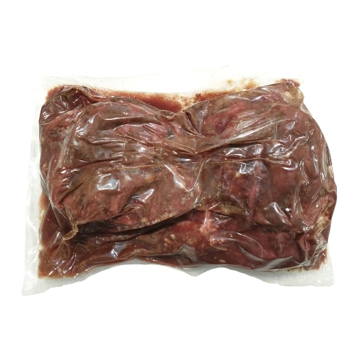 Ada Valley Low Sodium Fully Cooked Oven Roasted Beef Swiss Steak, 6 x 12 x 4.5 oz Case - Frozen Meat & Seafood