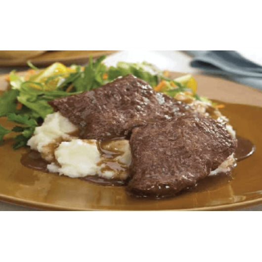 Ada Valley Low Sodium Fully Cooked Oven Roasted Beef Swiss Steak, 6 x 12 x 4.5 oz Case - DOT product image 3