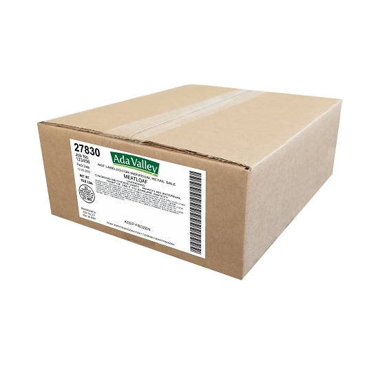 Ada Valley Uncooked Beef Meatloaf Reduced Sodium, 2 x 5 lb Case - DOT product image 5