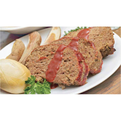 Ada Valley Uncooked Beef Meatloaf, 40 x 4 oz Case - Frozen Meat & Seafood