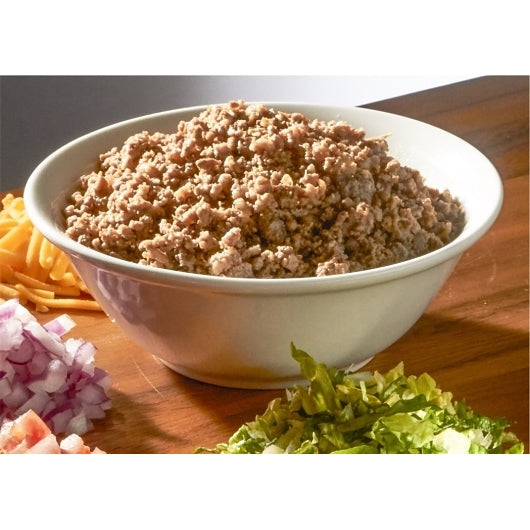 Ada Valley Cooked Unseasoned Beef Crumbles, 4 x 5 lb Case - DOT product image 3