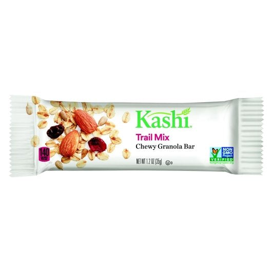 Kashi Trail Mix Chewy Granola Bars, 6 x 12 x 1.2 oz Case - Snack Bars & Granola Bars