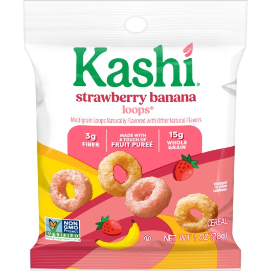 Kashi Cereal Strawberry Banana, 100 x 1 oz Case - Breakfast Foods