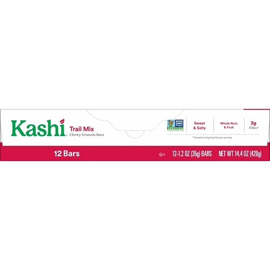 Kashi Trail Mix Chewy Granola Bars, 6 x 12 x 1.2 oz Case - DOT product image 5