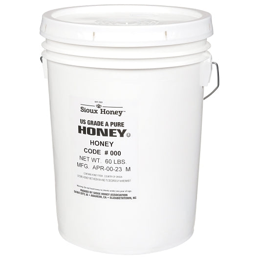 Sue Bee Light Amber Honey Bulk, 1 x 60 lb Case - DOT product image 4