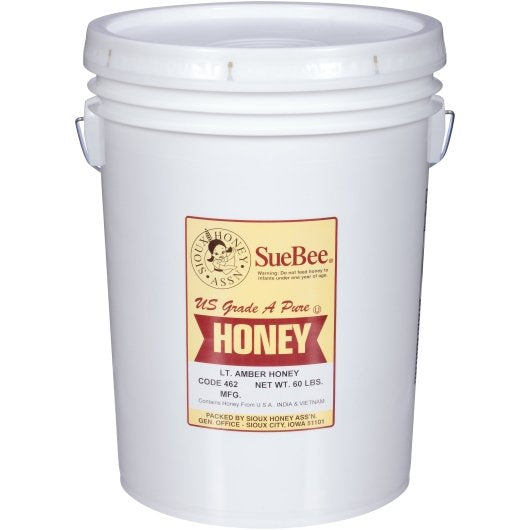 Sue Bee Light Amber Honey Bulk, 1 x 60 lb Case - DOT product image 5