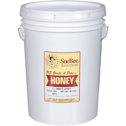 Sue Bee Light Amber Honey Bulk, 1 x 60 lb Case - DOT product image 5