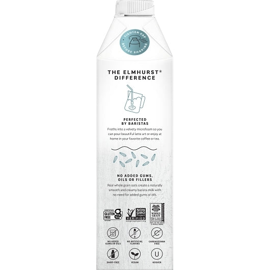 Elmhurst Barista Oat Milk, 6 x 32 fl oz Case - DOT product image 3