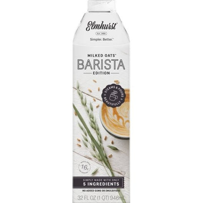 Elmhurst Barista Oat Milk, 6 x 32 fl oz Case - DOT product image 6
