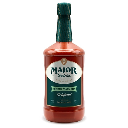 Major Peters Original Bloody Mary Cocktail Mixer, 6 x 1.75 LT Case - Beverages