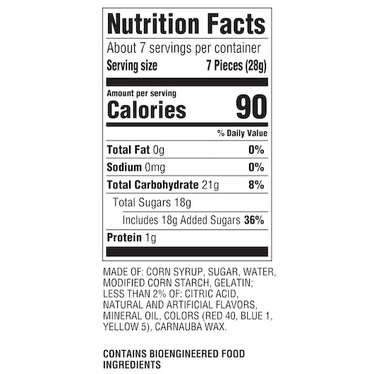 CANDY GUMMISAVR Wild Berries Gummies, 12 x 7 oz Case - DOT product image 2