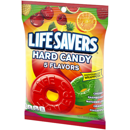 LifeSavers Five Flavor Hard Candies Bag, 12 x 6.25 oz Case - DOT product image 4