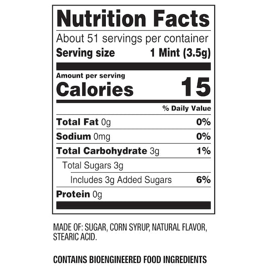 Lifesavers Pep-O-Mint Candy , 12 x 6.25 oz Case - DOT product image 2