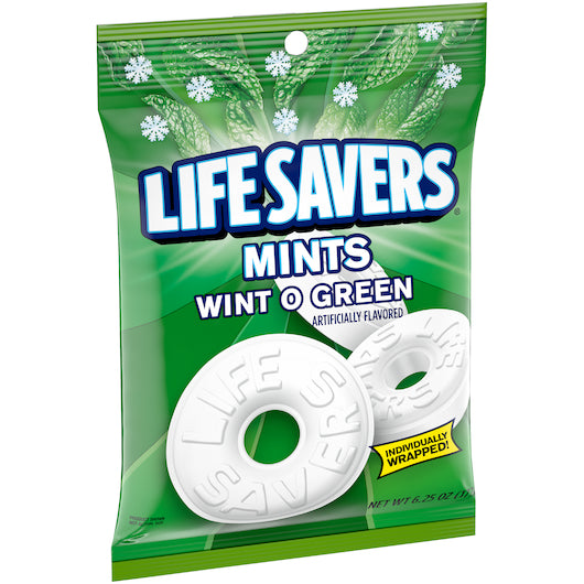 LifeSavers Wint O Wint-O-Green Candy, 12 x 6.25 oz Case - DOT product image 3