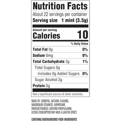 Lifesavers Sugar Free CANDY LIFESAVER SUGAR FREE INDIVIDUALLY WRAPPED PEG BAG, 12 x 2.75 oz Case - DOT product image 6