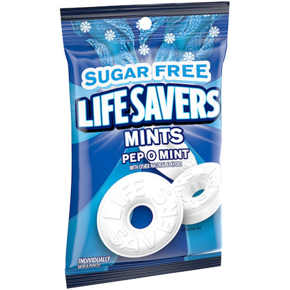 Lifesavers Sugar Free CANDY LIFESAVER SUGAR FREE INDIVIDUALLY WRAPPED PEG BAG, 12 x 2.75 oz Case - DOT product image 3