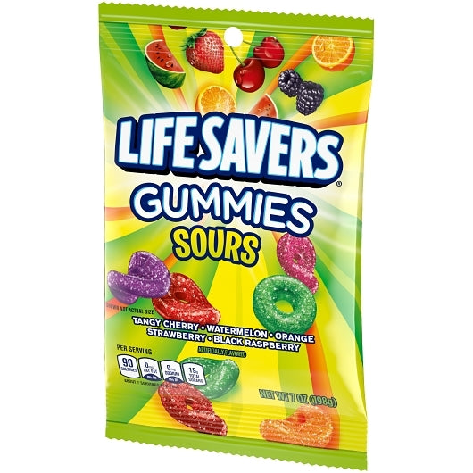 LifeSavers Gummies Sours Sour Candy Gummy Candy, 12 x 7 oz Case - DOT product image 6