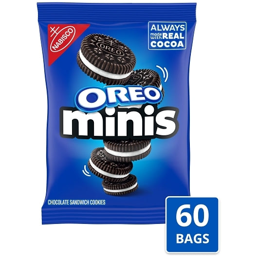 Oreo Mini Cookie, 60 x 1.5 oz Case - Bakery & Desserts