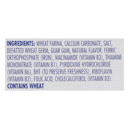 Cream Of Wheat Instant Original Hot Cereal, 12 x 12 oz Case - Breakfast Foods