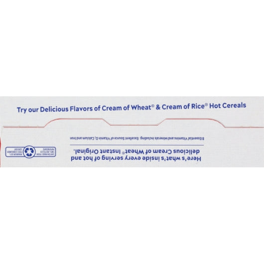 Cream Of Wheat Instant Original Hot Cereal, 12 x 12 oz Case - DOT product image 5