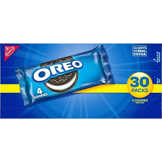 Oreo Single Serve Cookie, 4 x 30 x 1.59 oz Case - DOT product image 7