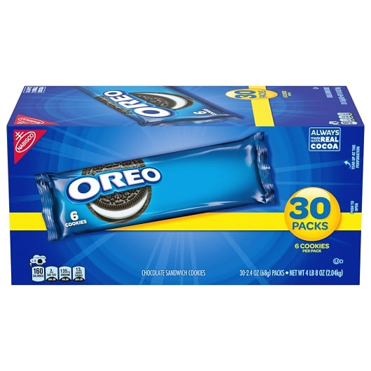Oreo Single Serve Cookie, 4 x 30 x 2.4 oz Case - DOT product image 2