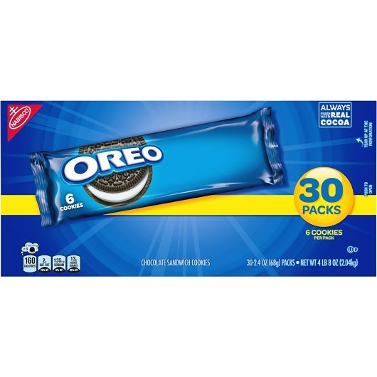 Oreo Single Serve Cookie, 4 x 30 x 2.4 oz Case - DOT product image 4