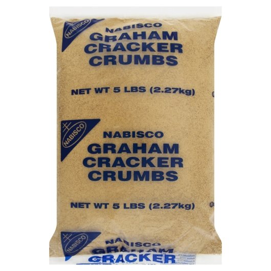 Nabisco Graham Cracker Crumbs, 2 x 5 lb Case - Crackers & Grahams