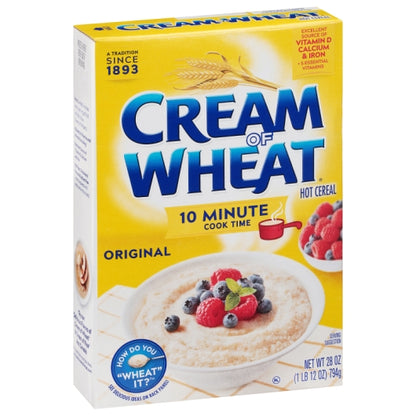 12 PACKS : Cream of Wheat 10 Minute 28 Ounce Box - DOT product image 3