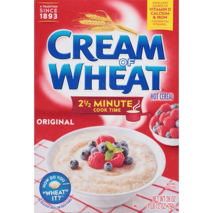Cream Of Wheat Quick Hot Cereal, 12 x 28 oz Case - DOT product image 5