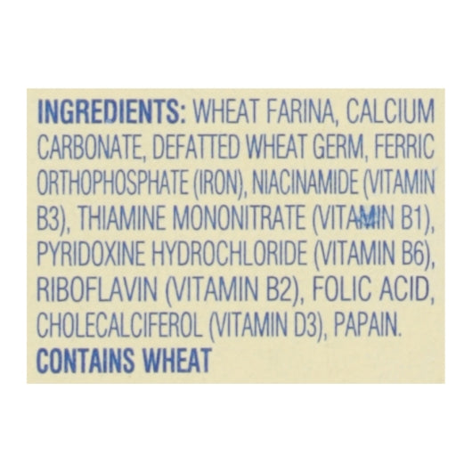 Krafts Cereal Cream Original Hot Cereal, 12 x 28 oz Case - DOT product image 2