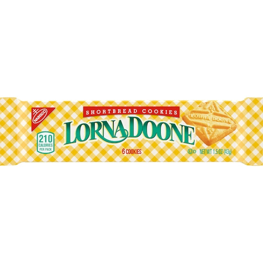Lorna Doone Convenience Pack Cookies, 12 x 3 x 1.5 oz Case - Bakery & Desserts