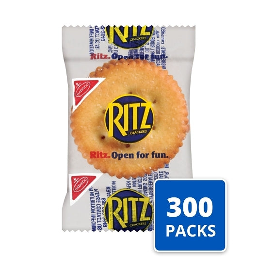 Ritz Individually Wrapped Crackers, 1 x 4.31 lb Case - Crackers & Grahams