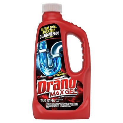 Drano CB001176 Max Gel Clog Remover 32oz Bottle 12/Carton - DOT product image 1