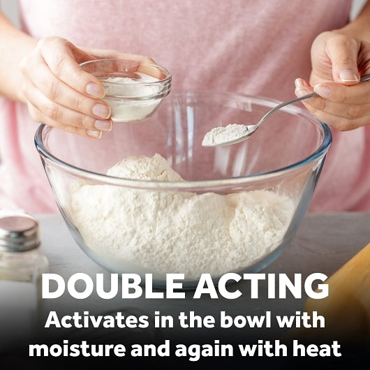 Clabber Girl Double Acting Baking Powder, 4 x 10 lb Case - Alternate product angle or state