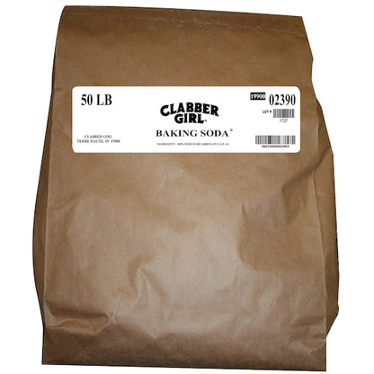 Clabber Girl Baking Soda, 1 x 50 lb Case - Pantry Ingredients