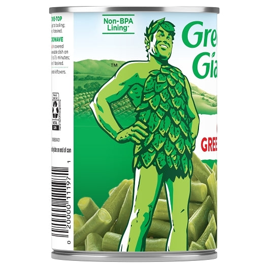 Green Giant Regular Cut Green Beans, 24 x 14.5 oz Case - DOT product image 5