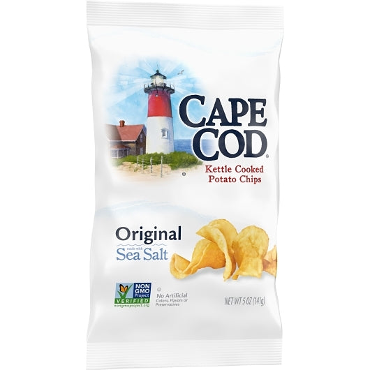 Cape Cod Original Salted Potato Chips, 8 x 5 oz Case - DOT product image 3