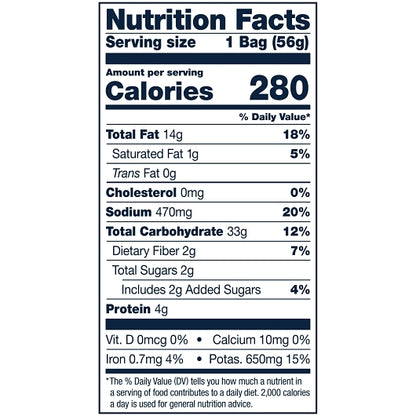 Cape Cod Jalapeno Potato Chip, 6 x 2 oz Case - DOT product image 6