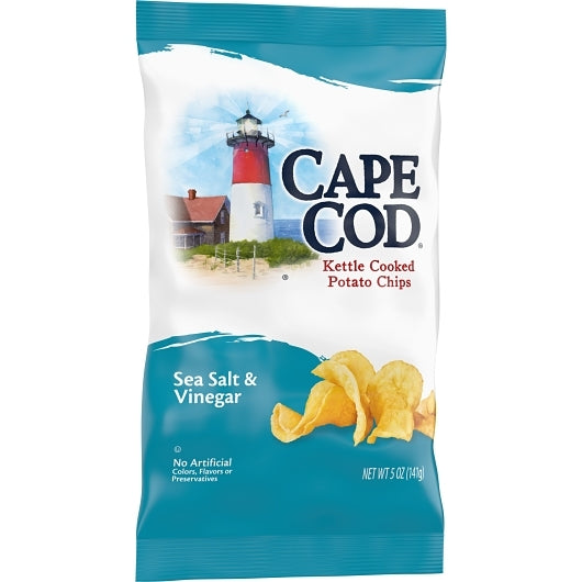 Cape Cod CHIP SEA SALT & VINEGAR, 8 x 5 oz Case - DOT product image 3