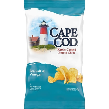Cape Cod CHIP SEA SALT & VINEGAR, 8 x 5 oz Case - DOT product image 2