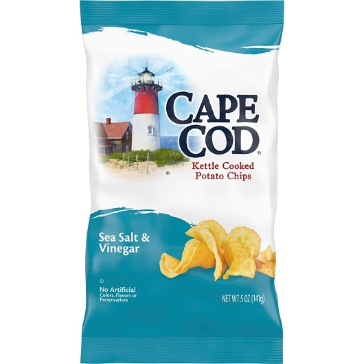 Cape Cod CHIP SEA SALT & VINEGAR, 8 x 5 oz Case - DOT product image 2