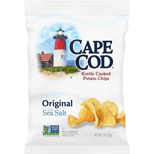 Cape Cod Original Potato Chips, 6 x 2 oz Case - Meat, Poultry & Seafood - image 2