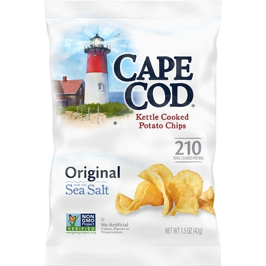 Cape Cod Salted Kettle Chips, 56 x 1.5 oz Case - Meat, Poultry & Seafood - image 2