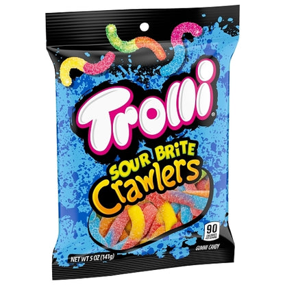 Trolli Sour Brite Crawlers Gummy Candy, 12 x 5 oz Case - DOT product image 3