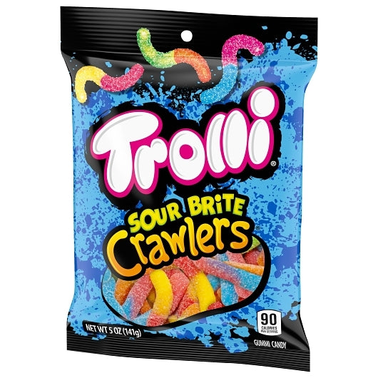 Trolli Sour Brite Crawlers Gummy Candy, 12 x 5 oz Case - DOT product image 5