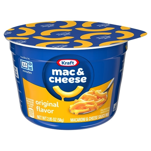 Kraft Original Easy Macaroni Entree, 10 x 58 GR Case - Pantry Ingredients