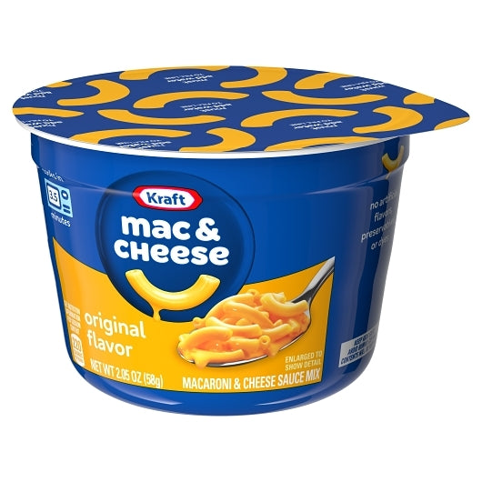 Kraft Original Easy Macaroni Entree, 10 x 58 GR Case - DOT product image 4