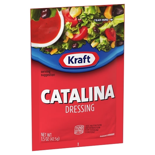 Kraft Portion Control Catalina Dressing Single Serve, 60 x 42.5 GR Case - DOT product image 4