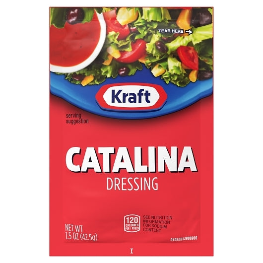 Kraft Portion Control Catalina Dressing Single Serve, 60 x 42.5 GR Case - DOT product image 3
